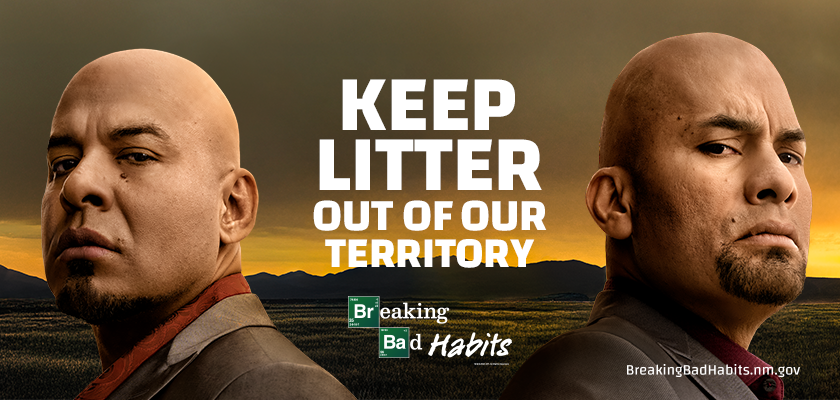 Keep Litter Out Of Our Territory Graphic